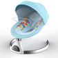 Children's Electric Rocking Chair Baby Smart Cradle Bed Touch 5-speed LCD Screen With Remote Control Bluetooth