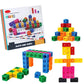 Children's ever-changing cube block building block toys Montessori teaching aids children's educational early education toy set