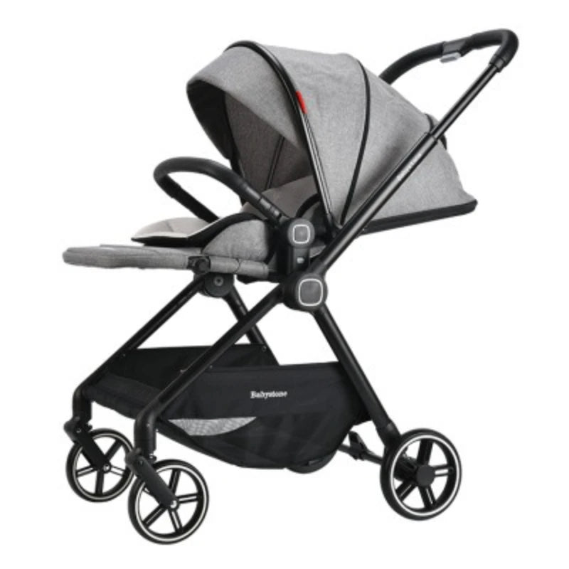 Highview Baby Stroller Can Sit or Lie Down, Lightweight and Foldable, Newborn Baby Umbrella Stroller,Four-wheel Two-way Stroller