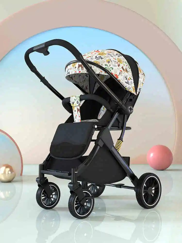 Lightweight baby stroller baby stroller 0 to 3 years Baby stroller with baby comfort Sit and lie multiple child stroller
