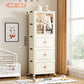 Children's Wardrobe, Bedroom, Home Storage Cabinet, Baby Storage Bin, Toy Clothing Storage Box Plastic Folding Organizer Cabinet