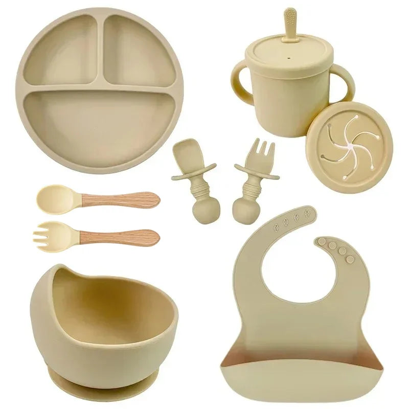 Infant Feeding Kit – Suction Plate, Cup & Cutlery Set
