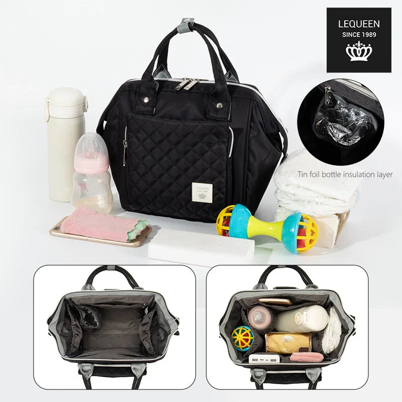 Diaper Backpack – Waterproof Maternity Bag & Stroller Organizer
