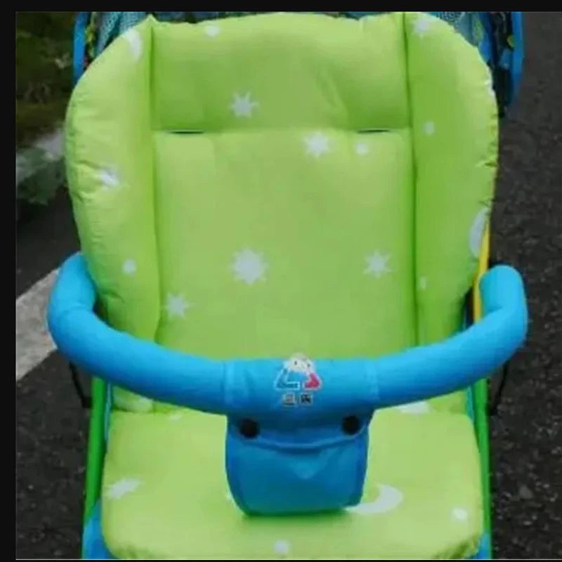 Cartoon Printed Pattern Stroller Seat Cushion Four Seasons Universal Children Dining Chair Cushion Baby Stroller Cotton Pads