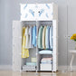 Minimalist Modern Closet Plastic Cube Fabric Storage Baby Open Clothes Wardrobe Nordic Bedroom Guarda Roupa Furniture For Room