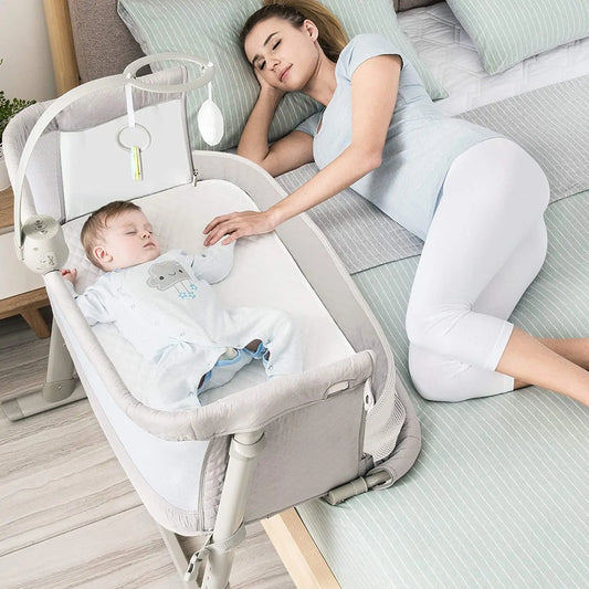 New born baby bedside baby crib co sleeper