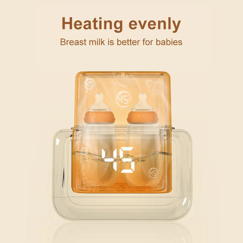 Multifunction Baby Bottle Warmer Sterilizer Fast Milk Bottle Warmers with Timer Accurate Temperature Control Newborn Accessories