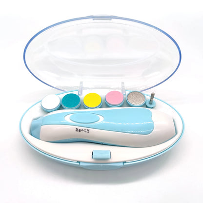 Baby Nail Care Set, 6 in 1 Electric Nail Sharpener, Baby Nail Clippers, Multi-Purpose Combo For Baby