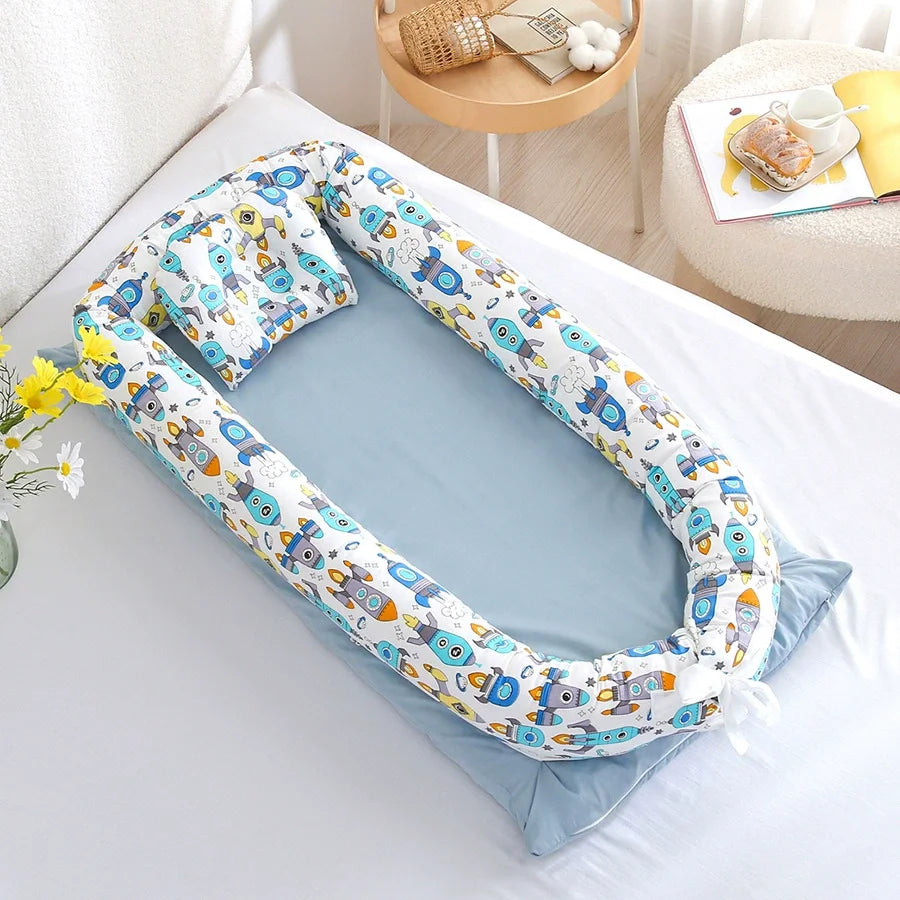 Portable Folding Baby Nest Travel Bed Crib Newborns Cots Sleep Nest Infant Cradle Bed Cuna Baby Nest Baby Dropshipping 90*50cm