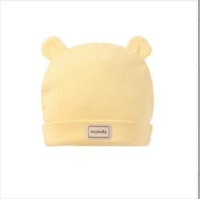 Cute Bear Cotton Knit Baby Beanie