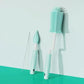 Silicone Bottle Cleaning Brush Baby Pacifier Straw Scrubber Small Brush 360 Degree Glass Cup Washing Kitchen Cleaning Tool Set