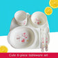 Children’s Feeding Set – Divided Plate & Spoon/Fork Set