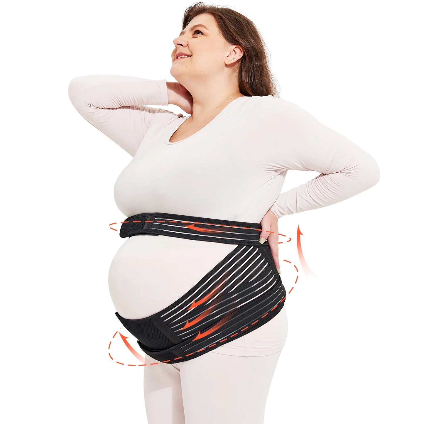 Maternity Belt, Pregnancy Belly Band Waist Abdominal Back Belly Band Support Bracee