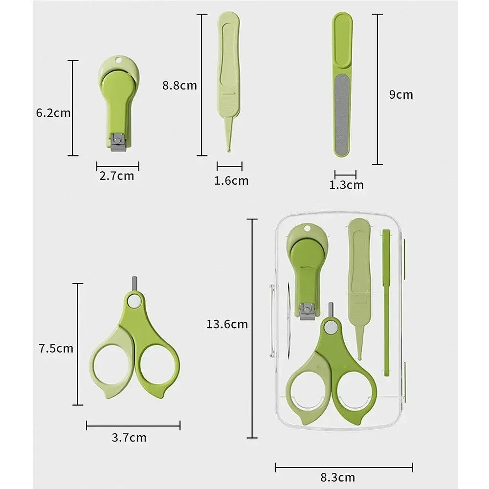 Nail Clippers Nail Knife Baby Nail Clipper Set Travel Portable Baby Care Set Nail Clippers  baby care   baby care kit