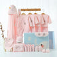 18/21/23 Pcsnewborn Clothes Set Winter Thick New Born Baby Girl Boy Clothes Cotton  Newborn Set Infant Outfit Baby Gift No Box