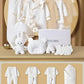 16/18/19/21/22pcs Newborn Clothes Set Angel Wing Baby Clothing Suit Pure Cotton 0-1Y Kids Unisex Infants Underwear Set No Box