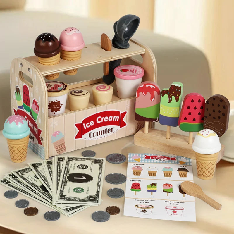 Ice Cream Cart Toy – Sweet Pretend Play!