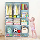 Plastic Kids Closet Baby Clothes Partitions Bedroom Organizer Cube Shelves Wardrobe Modern Small Guarda Roupa Home Furniture