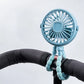 Baby Stroller Fan Mini Portable Outdoor Fan USB 3 Speed Flexible Octopus Fan Tripod Clip on Handheld Fan for Stroller Crib