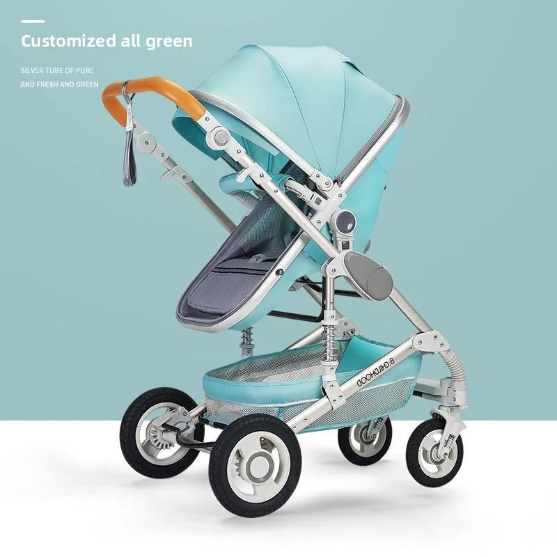 Foldable Lightweight Stroller – Smooth Ride for Babies