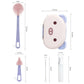 Baby Bottle Cleaner Brush Set Travel Size Drying Racks Silicone Cleaning Nipple Straw Cleaner Kit Soap Dispenser Organizer Case