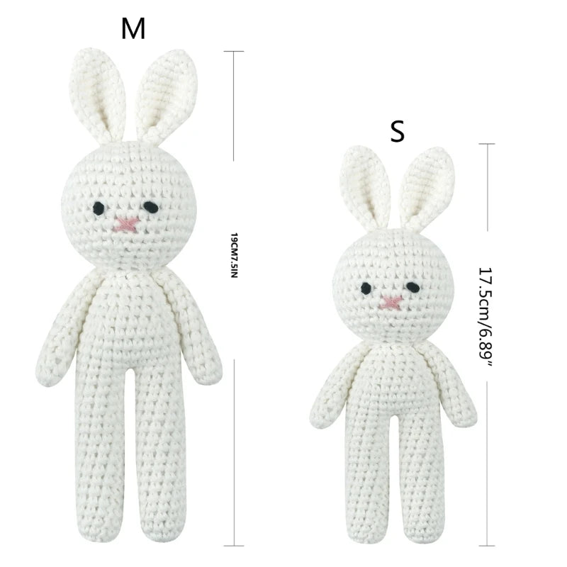 Handmade Crochet Bunny – Soothing Sleep Toy