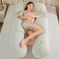 Wholesale maternity pillow u-shape for pregnant women  sleeping maternity pillow