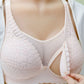 Front Button Maternity Nursing Bra Adjustable Gathered Underwear Comfortable Breastfeeding Bra for Feeding Pregnant Women Clothe
