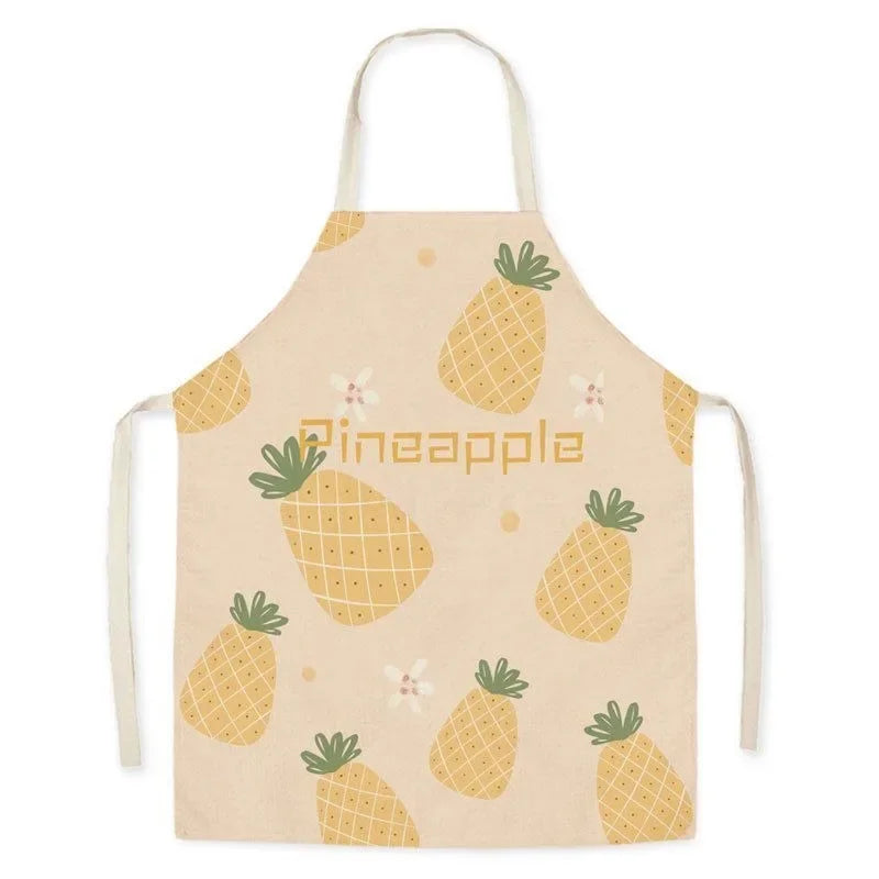 Cute little dinosaur bear rabbit pattern apron home linen children's cleaning apron kitchen cooking baking bib