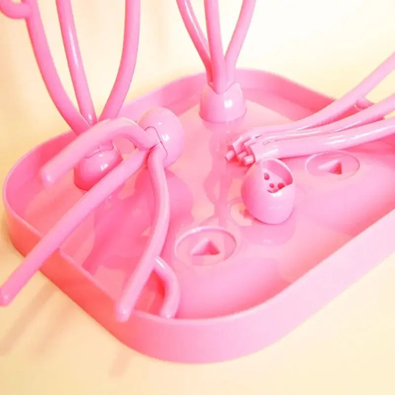 Baby Bottle Drying Rack Cup Rack Removable Folding Tree Rack Clean Nipple & Accessory Storage Drying Rack