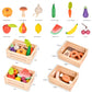Wooden Dessert & Food Playset – Montessori Fun!