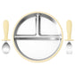 Kids Feeding Essentials – 3PCS Bowl, Spoon & Fork Set
