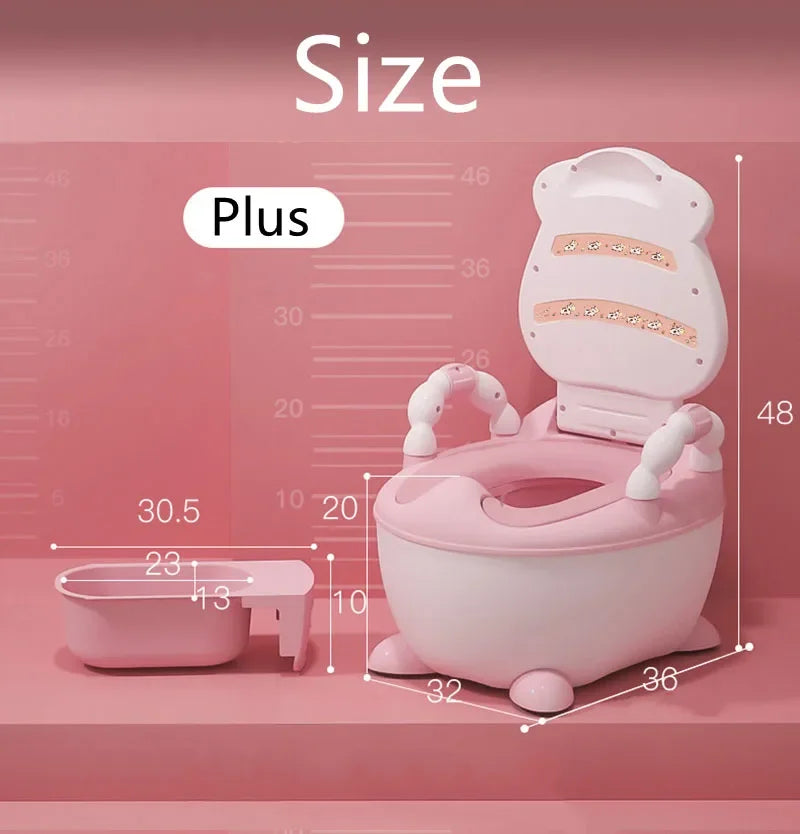 Cute Baby Potty Seat – Safe, Easy-Clean Toilet for Ages 1–6