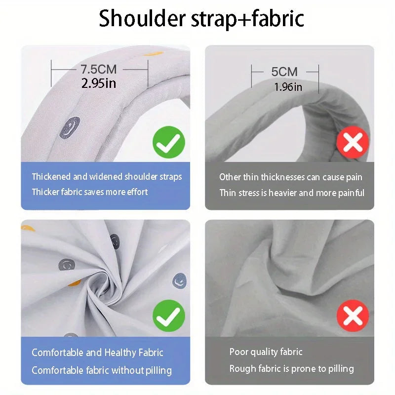 Traditional Cotton Baby Sling – Front & Back Carry - 2 in 1