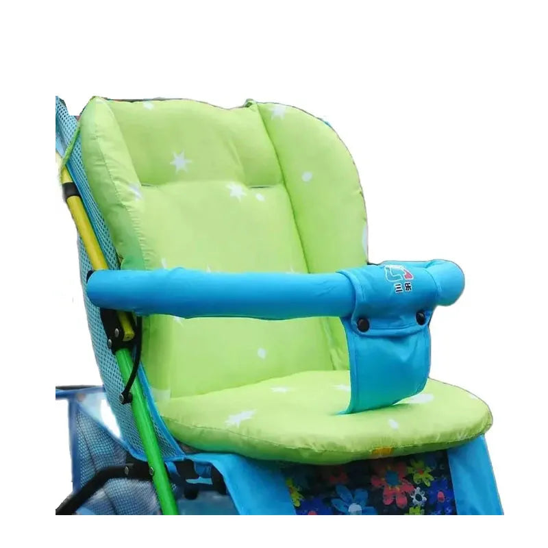 Cartoon Printed Pattern Stroller Seat Cushion Four Seasons Universal Children Dining Chair Cushion Baby Stroller Cotton Pads