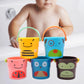 5 Pieces Baby Bath Shower Bucket Water Toys Kids Bathtub Toy for Girls Boys