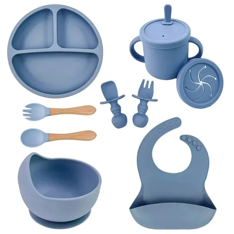 Infant Feeding Kit – Suction Plate, Cup & Cutlery Set