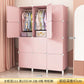 Modular Minimalist Wardrobe Space Saving Fabric Display Nordic Modern Wardrobe Living Room Baby Plastic Ropero Salon Furniture