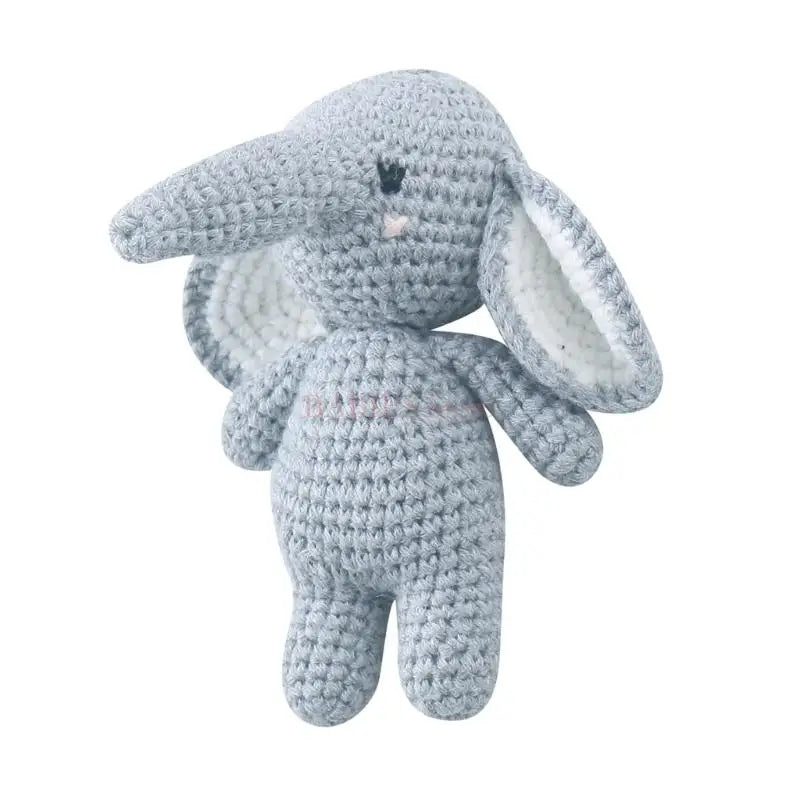 Knitted Animal Plush Toy – Soft Sleep Toy for Babies