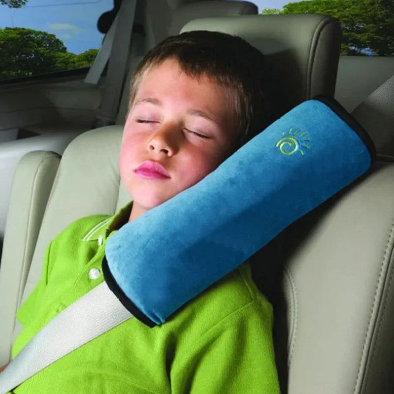 Children Car Safety Seat Belt Pillow Car-Styling Accessories Shoulder Strap Plush Soft Cushion Infants Head Supports Protection