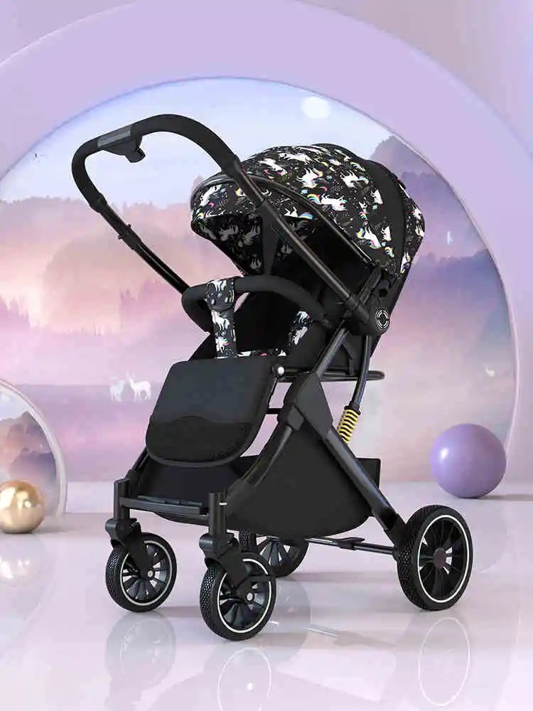 Lightweight baby stroller baby stroller 0 to 3 years Baby stroller with baby comfort Sit and lie multiple child stroller