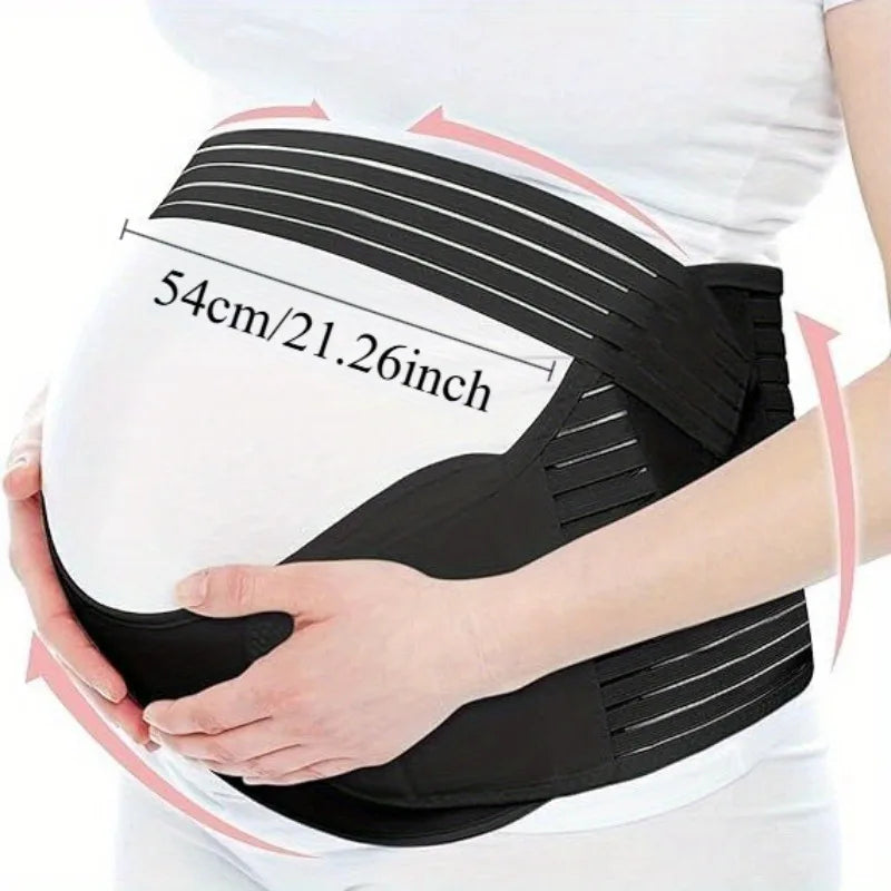Pregnancy Belly Band - Maternity Support Belt,Breathable Abdominal Bump Brace Straps, Comfortable Prenatal for Back Pain Relief