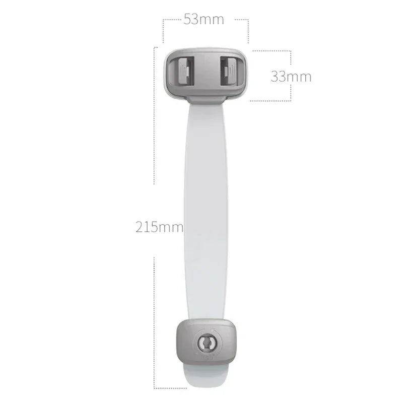 5/10 Pcs/lot Baby Safety Drawer Door Lock Anti-Pinch Cabinet Refrigerator Safety Buckle Plastic Multi-Function Child Protection