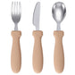 Infant Feeding Set – Silicone Plate, Spoon & Fork
