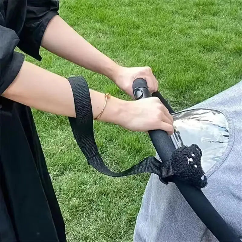 Baby Stroller Rope Stroller Handlebar Wrist Strap Non-slip Belt Safety Outdoor Slope Safety Protection Double Insurance Straps