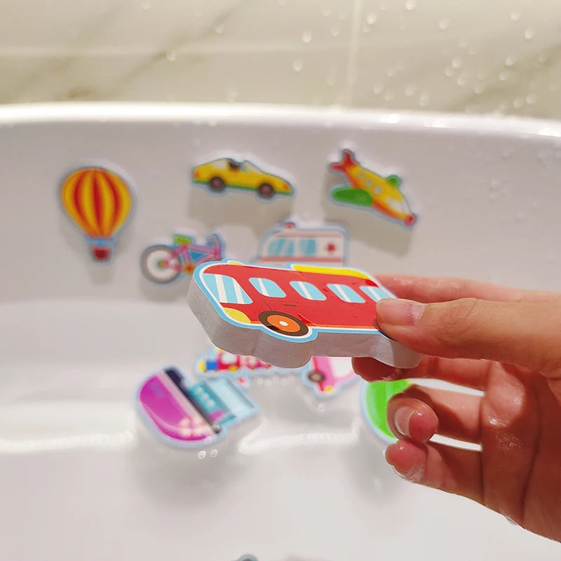 Children’s Bath Play – Foam EVA Floating Cars & Boat Toys