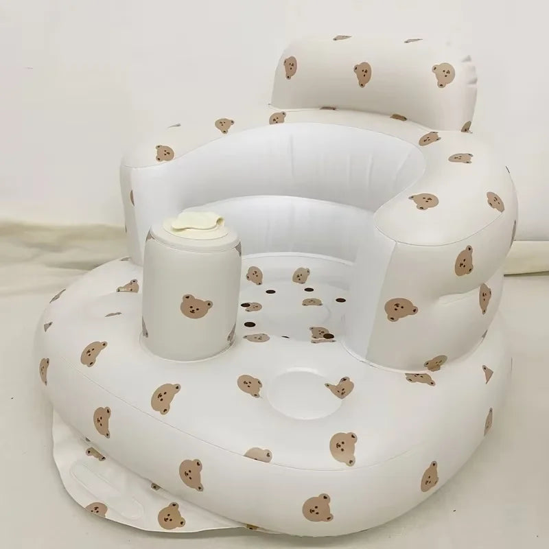 Baby Inflatable Sofa – Portable Multi-Use Bath & Sitting Chair