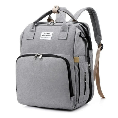 Multifunctional Maternity Bag – Outdoor Diaper Backpack with Baby Seat