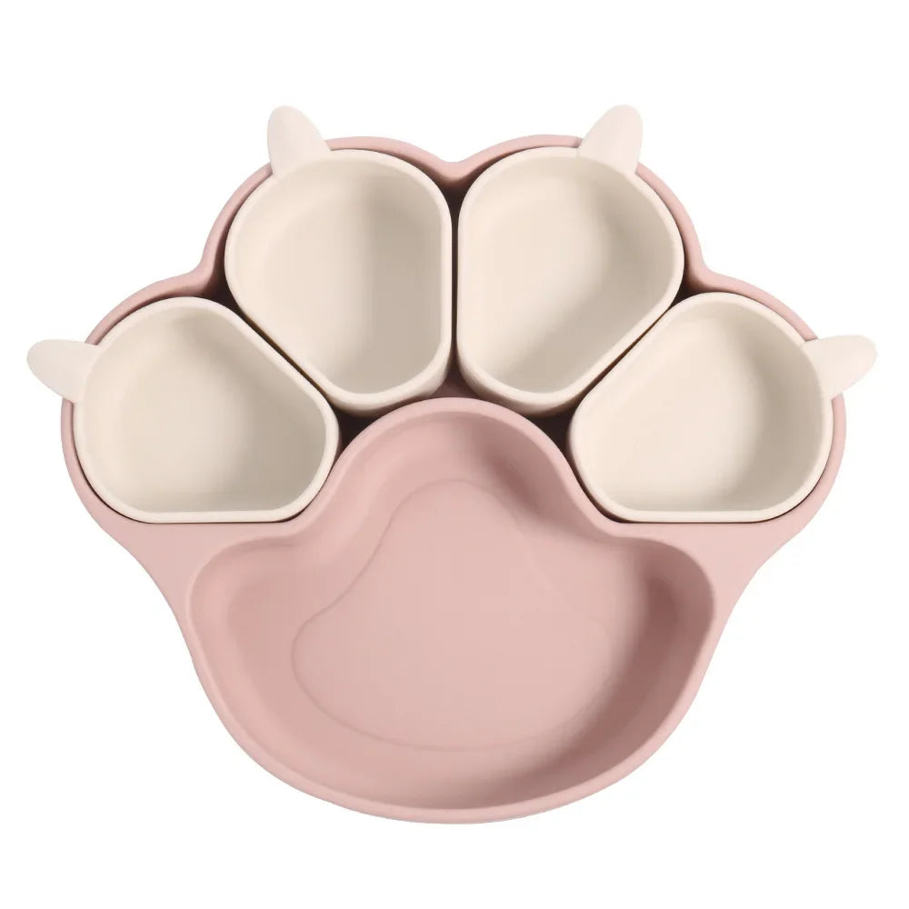 Baby Feeding Set – Silicone Plate & Suction Bowl for Toddlers