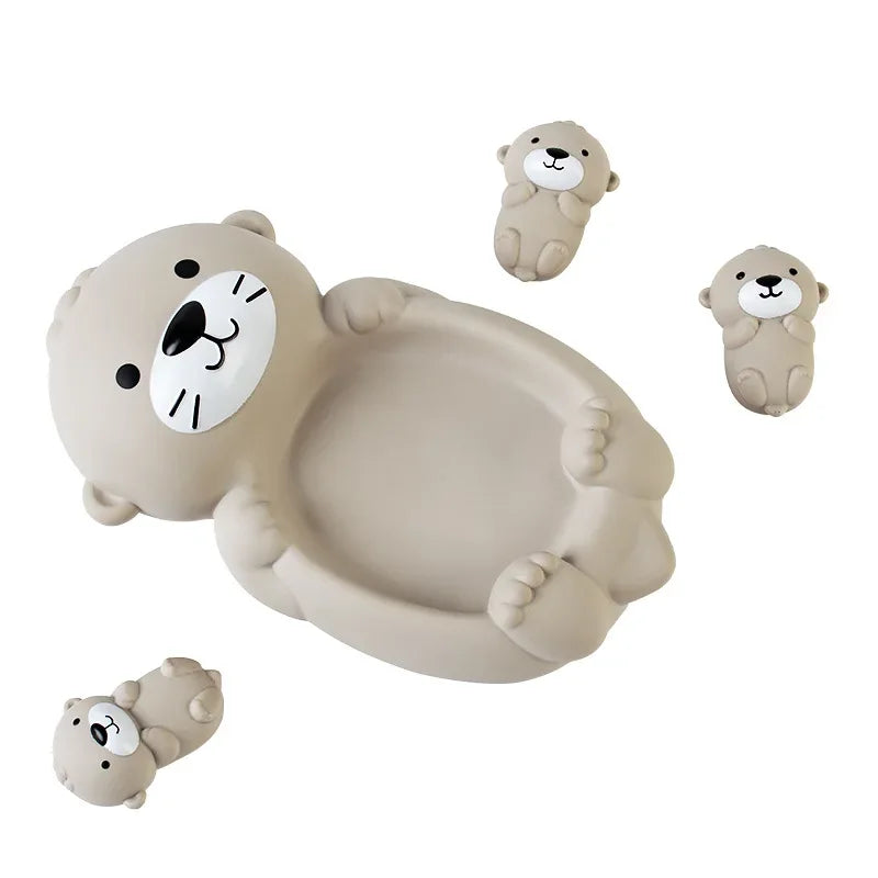 Cuddly Otter Floating Bath Toy for Babies & Toddlers - Pool Water Play